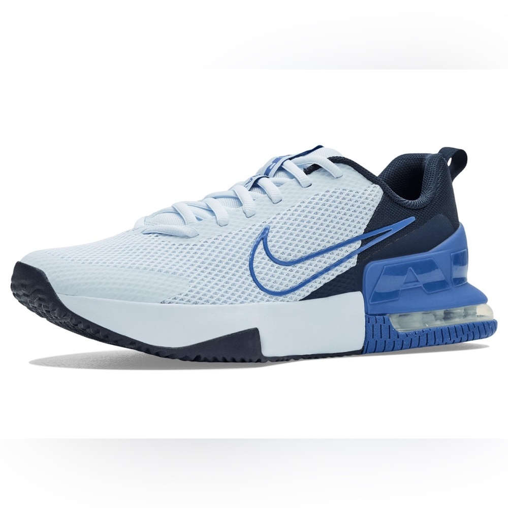 Nike Men’s Air Max Alpha Trainers in White, Cobalt and Black| Size: 9